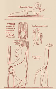 Symboles égyptiens de Typhon - Éliphas after Lévi
